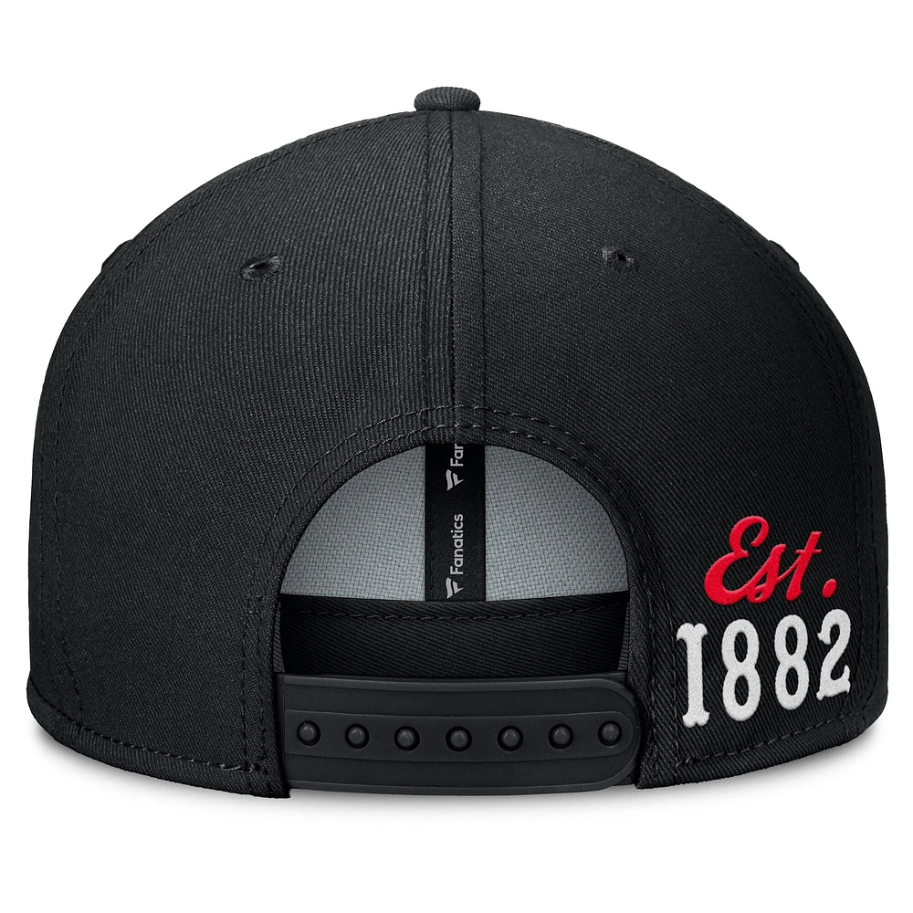 Men's Fanatics Black St. Louis Cardinals Walk-Off Bullpen Snapback Hat