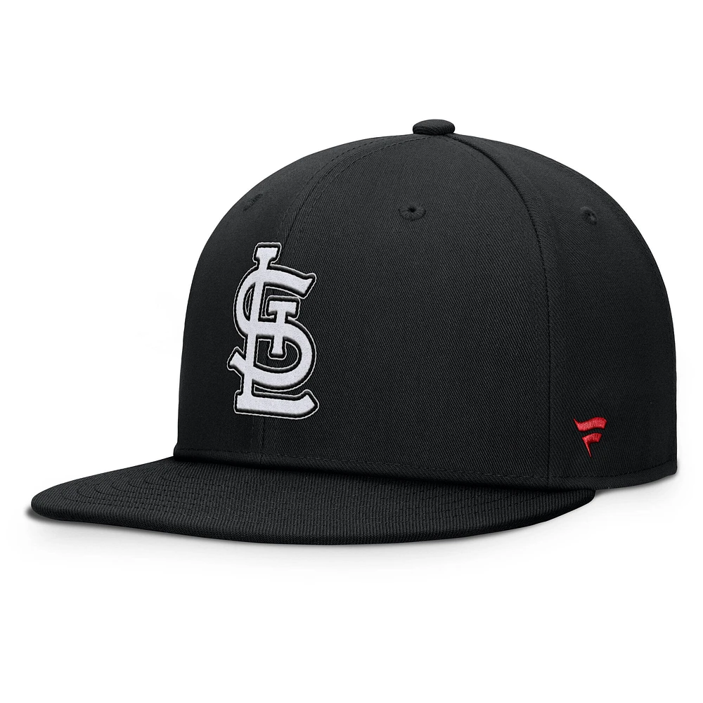 Men's Fanatics Black St. Louis Cardinals Walk-Off Bullpen Snapback Hat