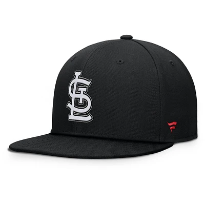 Men's Fanatics Black St. Louis Cardinals Walk-Off Bullpen Snapback Hat
