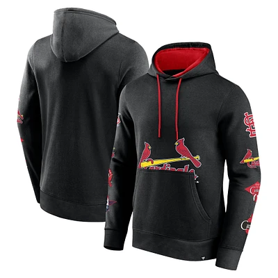 Sweat à capuche noir Fanatics pour hommes des Cardinals de St. Louis Wild Winner