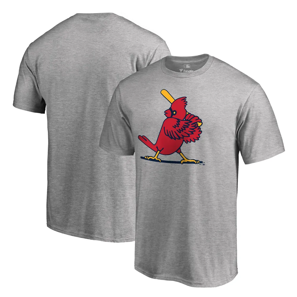 Lids St. Louis Cardinals Fanatics Branded Cooperstown Collection Forbes T- Shirt - Ash