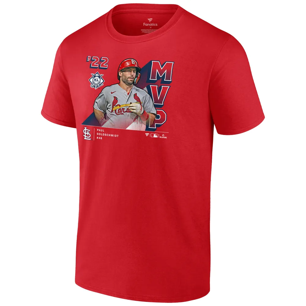 Men's St. Louis Cardinals Paul Goldschmidt 2022 NL MVP T-Shirt