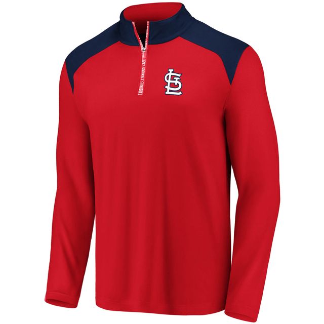 St. Louis Cardinals Iconic Fleece Full Zip Hoodie - Mens