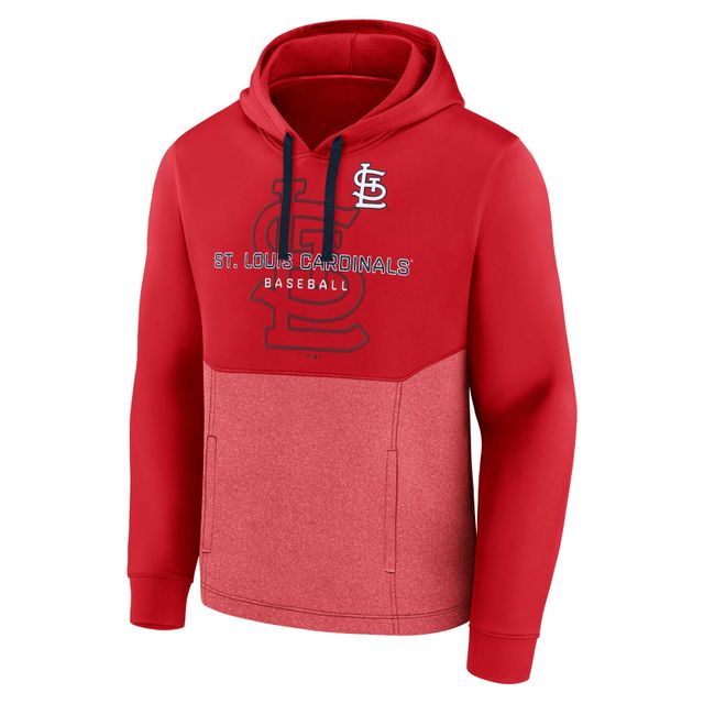 Men's Fanatics Branded Red St. Louis Cardinals Call the Shots Pullover  Hoodie