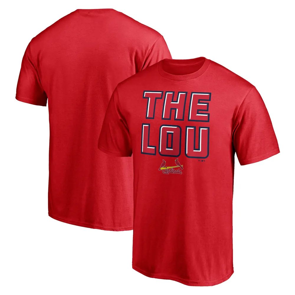 Lids St. Louis Cardinals Fanatics Branded Hometown T-Shirt - Red