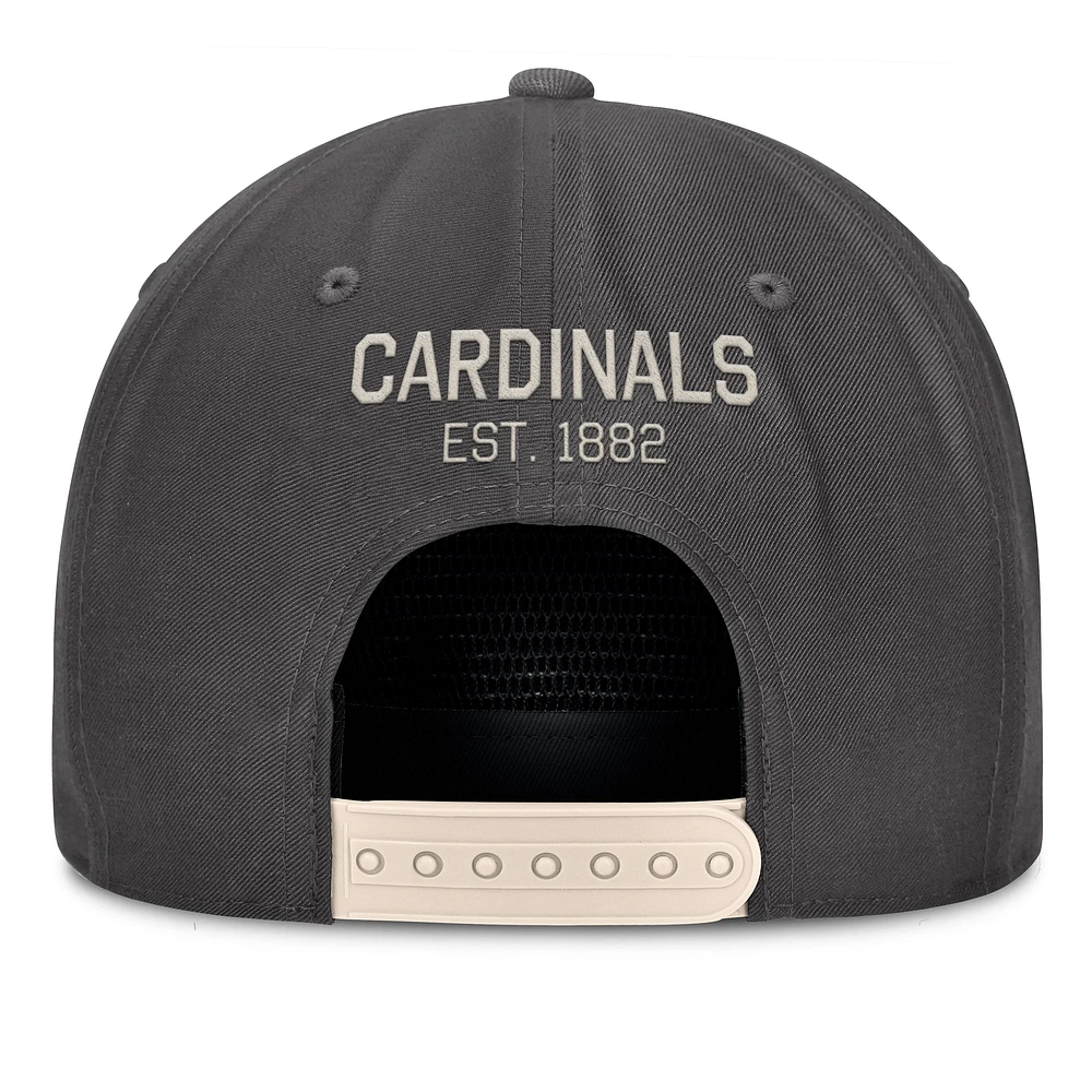 Men's Fanatics Charcoal St. Louis Cardinals Closer Adjustable Hat