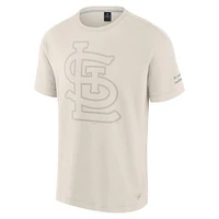 T-shirt emblématique pour homme Fanatics crème St. Louis Cardinals Elements