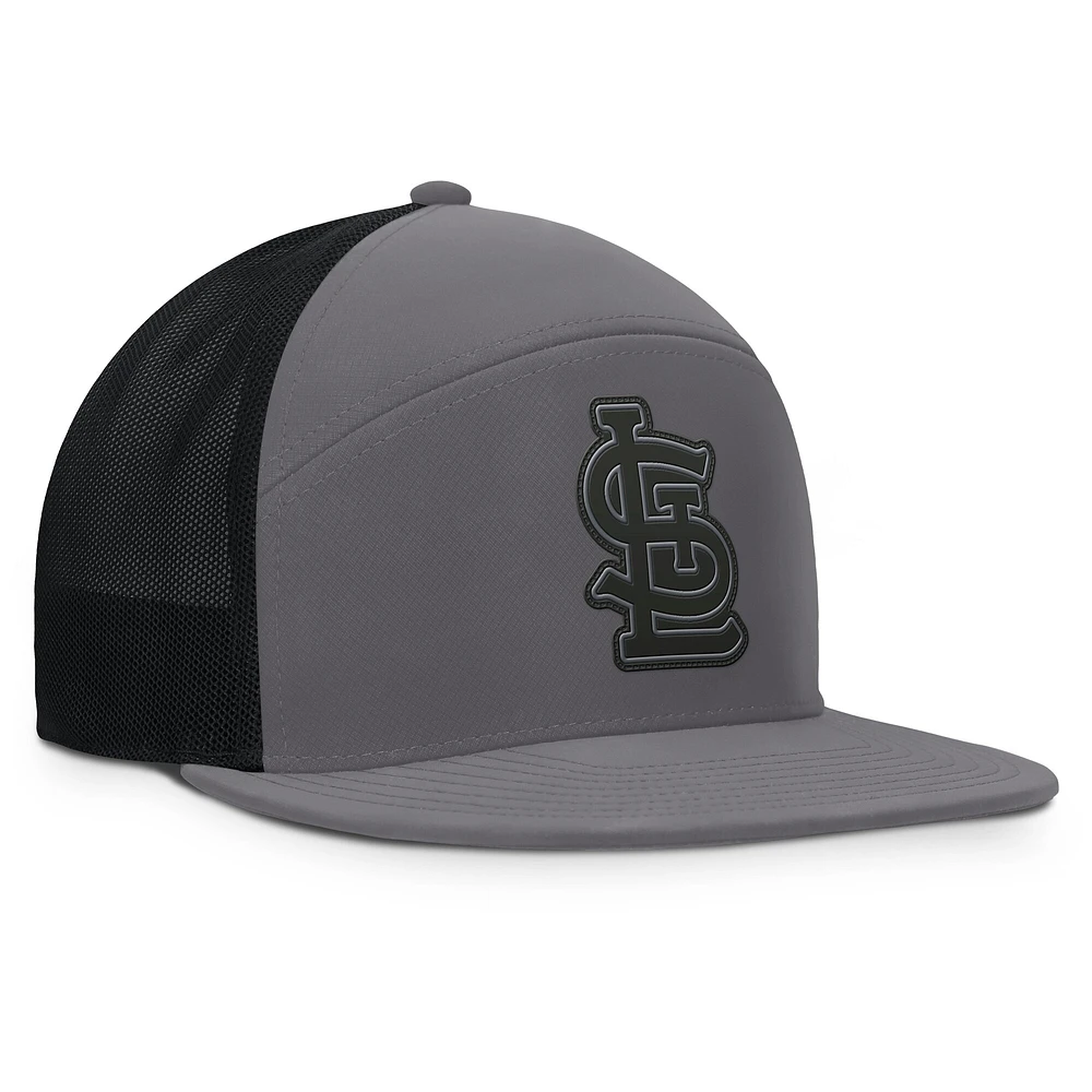 Casquette ajustable Fairweather grise pour hommes de la marque Fanatics des Cardinals de St. Louis