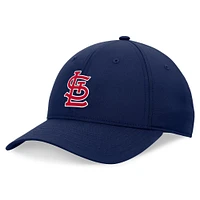 Casquette réglable non structurée Ripstop Fanatics Navy St. Louis Cardinals Front Office pour hommes