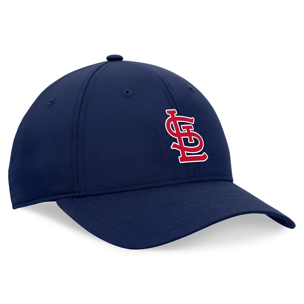 Casquette réglable non structurée Ripstop Fanatics Navy St. Louis Cardinals Front Office pour hommes