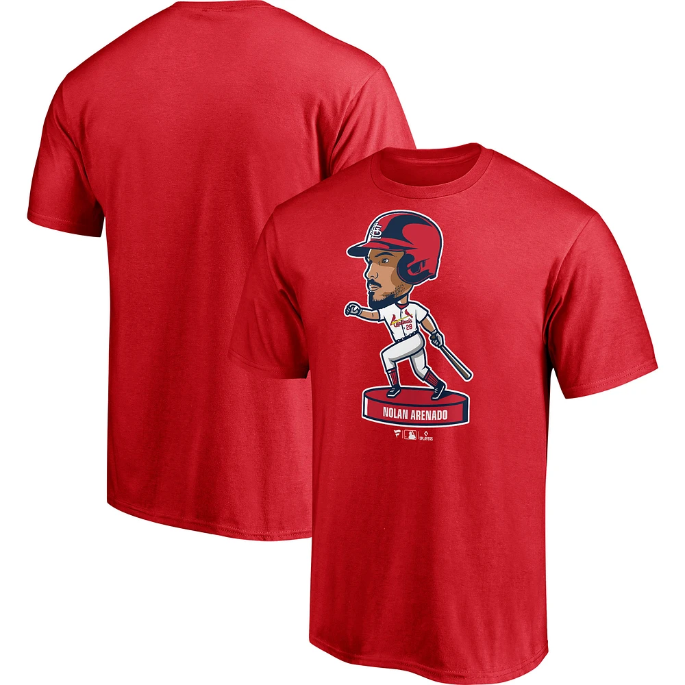 Men's Fanatics Nolan Arenado Red St. Louis Cardinals Player T-Shirt