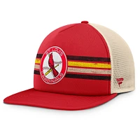 Men's Fanatics Red/Natural St. Louis Cardinals Cooperstown Collection Powers Snapback Hat