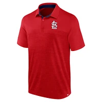 Polo Fanatics rouge pour homme St. Louis Cardinals Base Thief