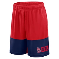 Short Fanatics rouge pour homme des Cardinals de Saint-Louis, le meilleur meilleurs