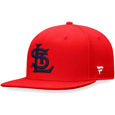 Casquette Snapback Core Snapback Fanatics Red St. Louis Cardinals Cooperstown Collection pour hommes