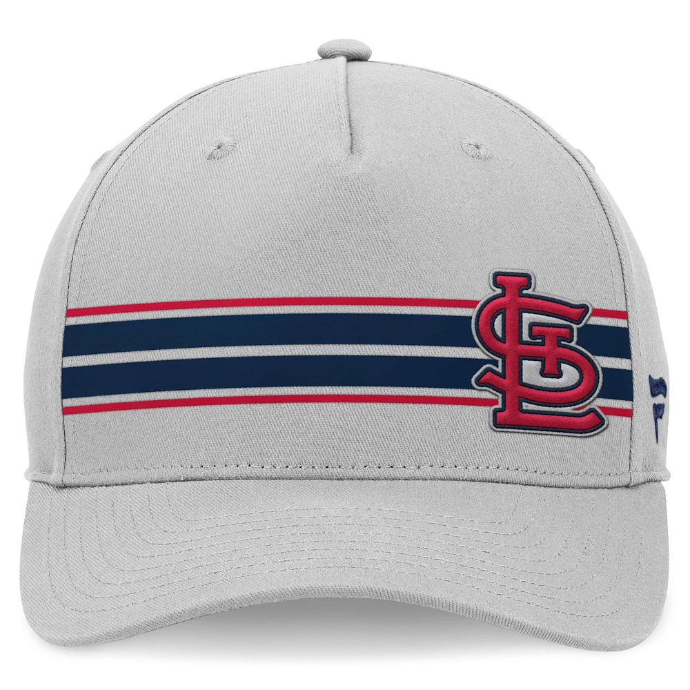 Casquette réglable à cadre en A Foul Ball Fanatics Stone St. Louis Cardinals pour hommes