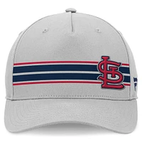 Men's Fanatics Stone St. Louis Cardinals Foul Ball A-Frame Adjustable Hat