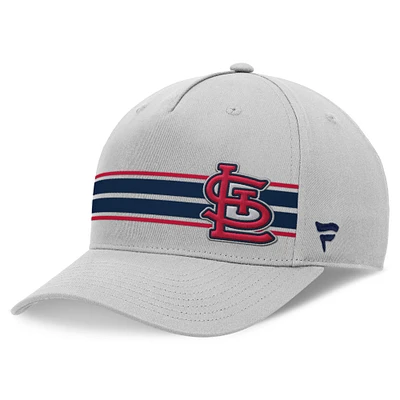 Men's Fanatics Stone St. Louis Cardinals Foul Ball A-Frame Adjustable Hat