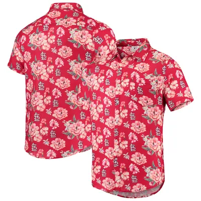 FOCO Men's Red Atlanta Falcons Thematic Button-Up Shirt - Red