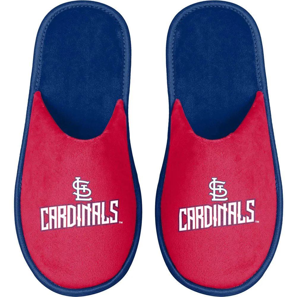 St Louis Cardinals Memory Foam Slide Slipper, Mens Size: S
