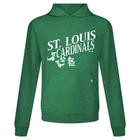 Men's Levelwear Green St. Louis Cardinals Patrick's Day Relay Boots Pullover Hoodie