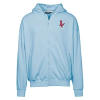 Men's Levelwear  Light Blue St. Louis Cardinals Uphill City Core Logo Full-Zip Hoodie