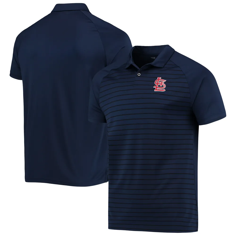 Lids St. Louis Cardinals Levelwear Insignia Pulse Raglan Polo - Navy