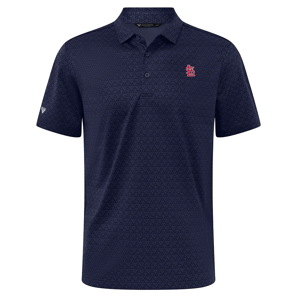 Polo System Insignia 2.0 bleu marine pour homme de Levelwear