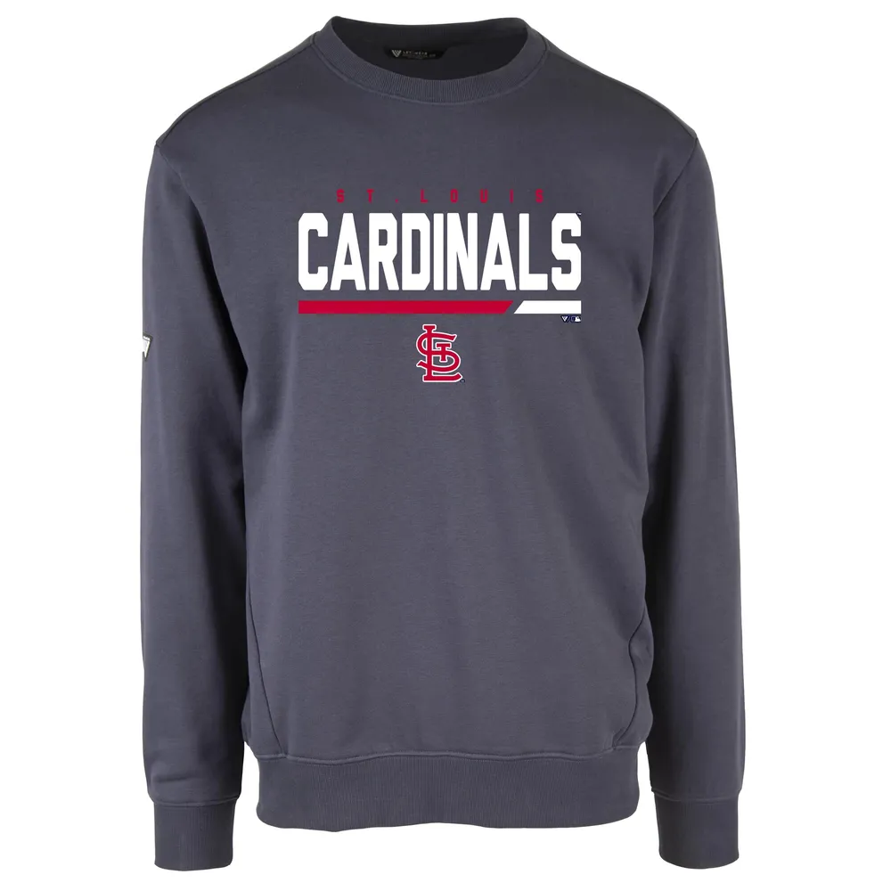 Lids St. Louis Cardinals Big & Tall Pullover Sweatshirt - Red/Navy