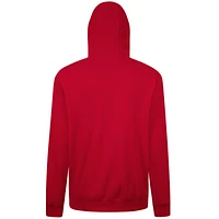 Men's Levelwear Red St. Louis Cardinals Accolade Podium No Hitter Pullover Hoodie