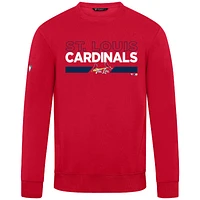 Sweat-shirt rouge City Connect Zane No Hitter pour homme des Cardinals de Saint-Louis