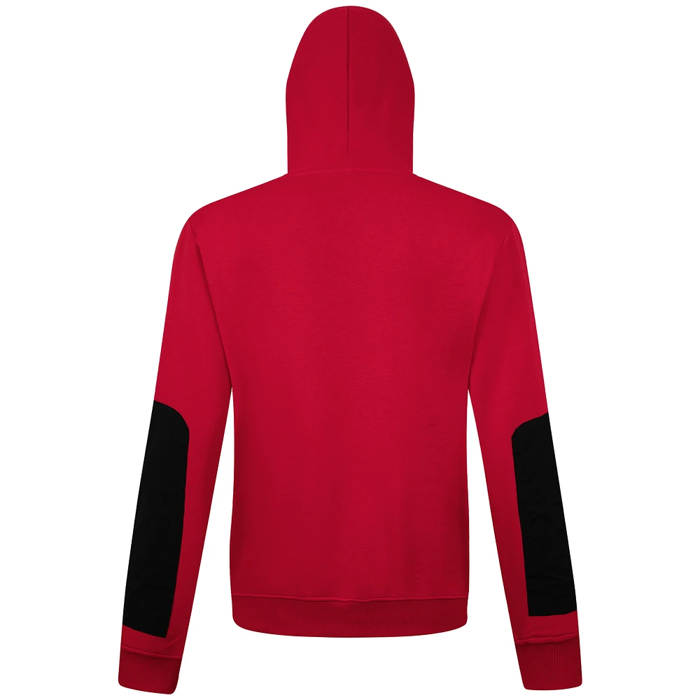 Men's Levelwear  Red St. Louis Cardinals Cooperstown Collection Bombay Campaign Pullover Hoodie