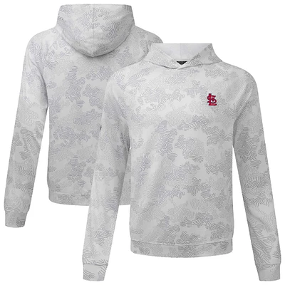 Men's Levelwear White St. Louis Cardinals Blender Insignia 2.0 Hoodie
