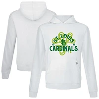 Sweat à capuche blanc St. Louis Cardinals Patrick's Day Relay Shamrock pour homme Levelwear