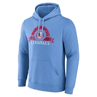 Men's Majestic Light Blue St. Louis Cardinals Utility Pullover Hoodie