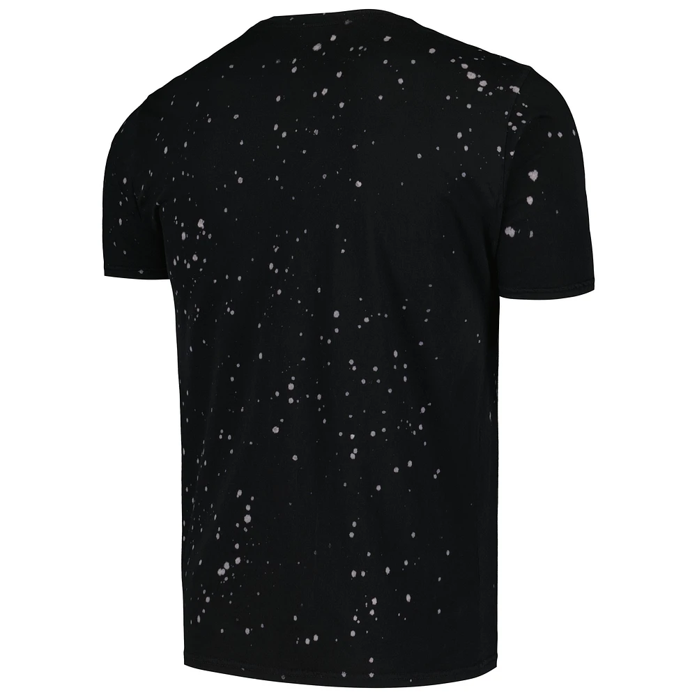 Men's Majestic Threads Black/White St. Louis Cardinals Splatter T-Shirt