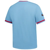 Men's Mitchell & Ness Light Blue St. Louis Cardinals Big Tall V-Neck T-Shirt