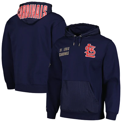 Men's Mitchell & Ness Navy St. Louis Cardinals Team OG 2.0 Current Logo Pullover Hoodie