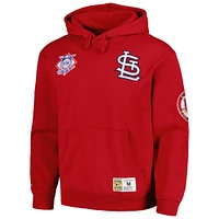 Chandail à capuchon rouge de la collection City des Cardinals Saint-Louis Mitchell & Ness pour homme