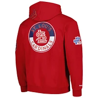 Men's Mitchell & Ness Red St. Louis Cardinals City Collection Pullover Hoodie