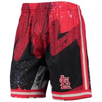 Men's Mitchell & Ness Red St. Louis Cardinals Hyper Hoops Shorts