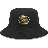 Chapeau bob noir St. Louis Cardinals 2024 pour hommes New Era pour la Journée des forces armées