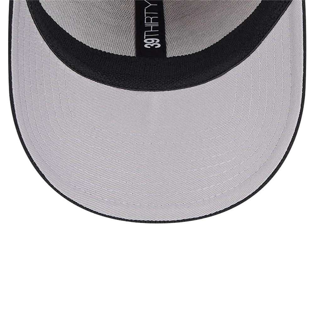 Casquette flexible Active Dash Mark 39THIRTY des Cardinals de St. Louis New Era noire pour hommes