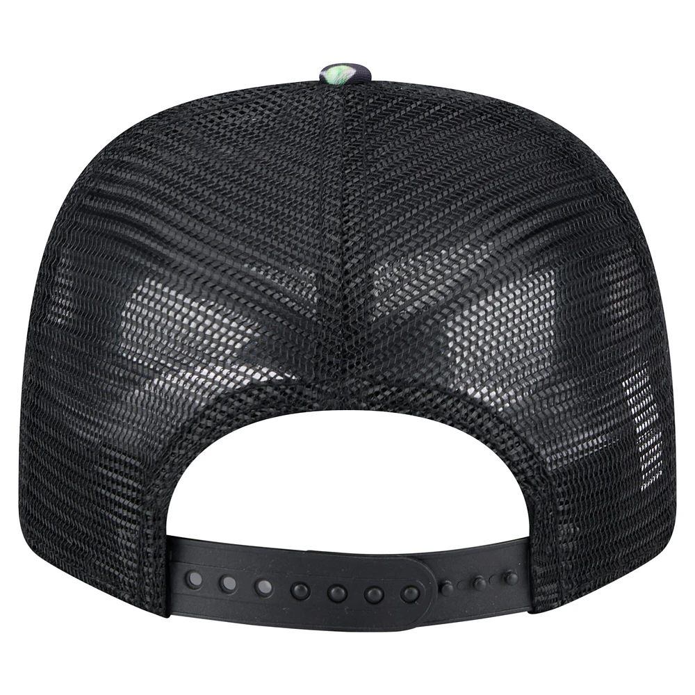Casquette extensible noire New Era St. Louis Cardinals Adventure Drinks Pattern 9SEVENTY pour homme