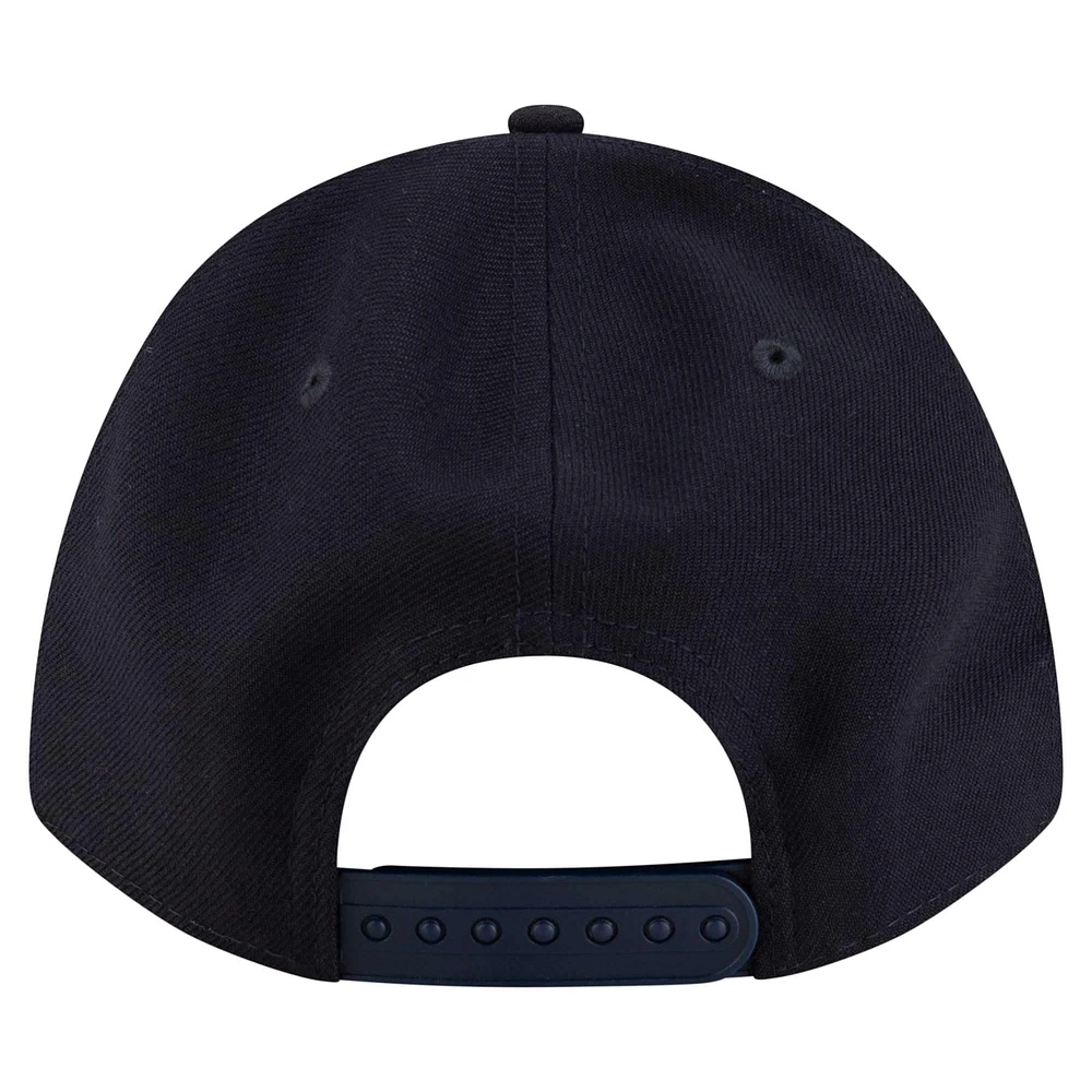 Men's New Era Black St. Louis Cardinals Player Replica 9FORTY Adjustable Hat