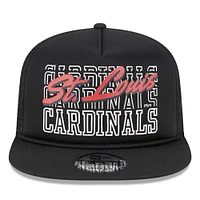 Casquette Snapback 9FIFTY Snapback A-Frame Trucker St. Louis Cardinals Street Team New Era noire pour hommes