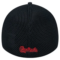 Men's New Era Black St. Louis Cardinals Team Tone 39THIRTY Flex Hat