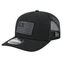 Casquette extensible à bouton-pression New Era noire St. Louis Cardinals 9SEVENTY pour homme