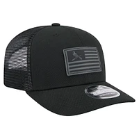 Casquette extensible à bouton-pression New Era noire St. Louis Cardinals 9SEVENTY pour homme