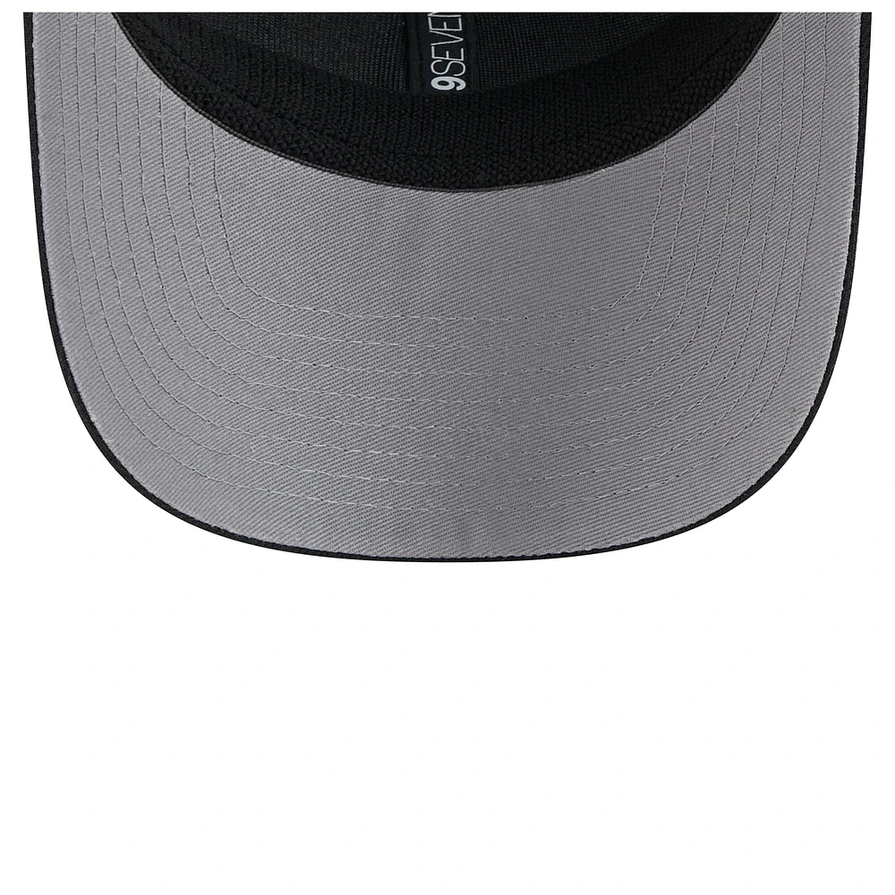 Casquette extensible à bouton-pression New Era noire St. Louis Cardinals 9SEVENTY pour homme